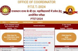 Rajasthan Ptet Result 2024